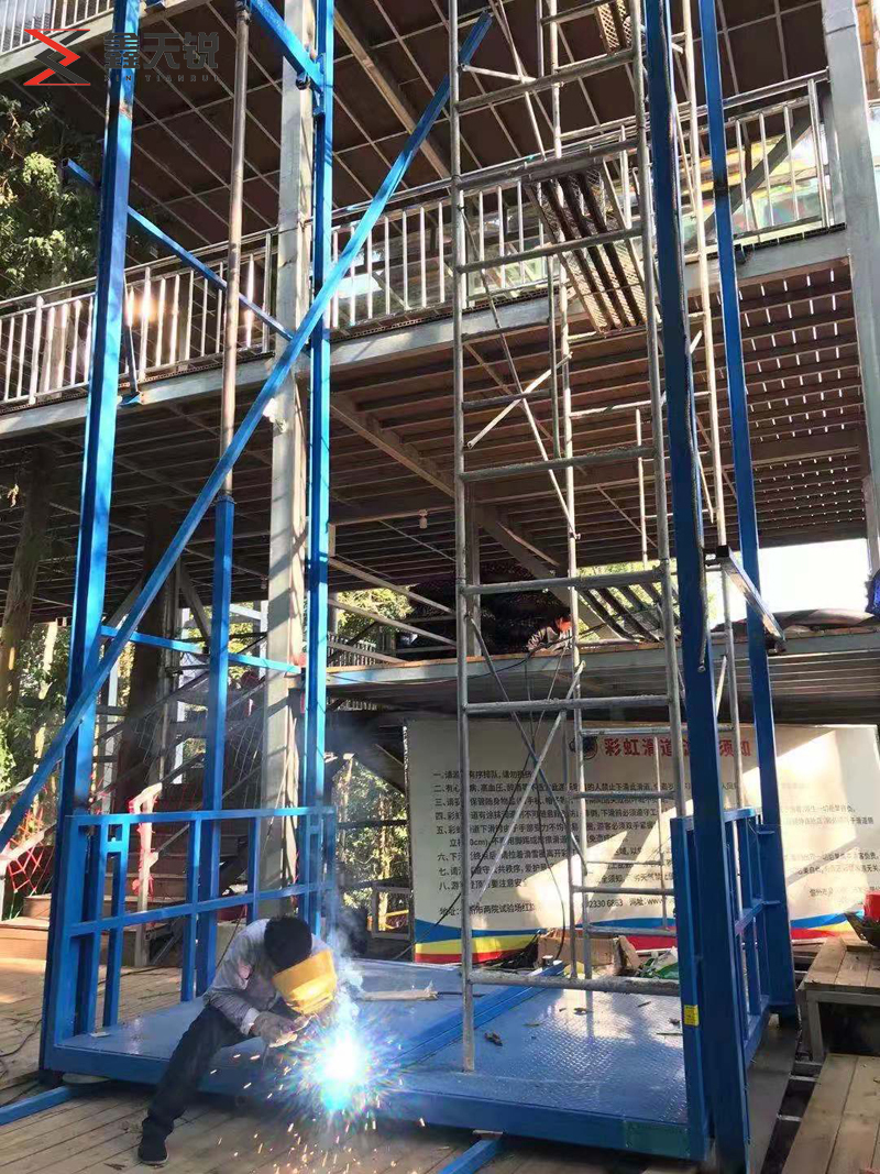 吕梁导轨式升降平台